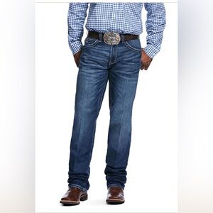 Ariat Men's M2 Traditional Relaxed Low Rise Relaxed Fit Boot Cut Jeans 32/36